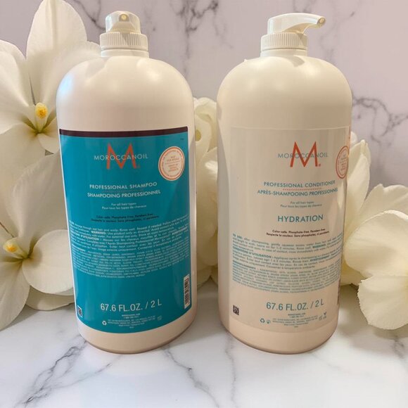 Moroccanoil Professional For AllHair Types Shampoo Conditioner 67.6 oz - Picture 1 of 3